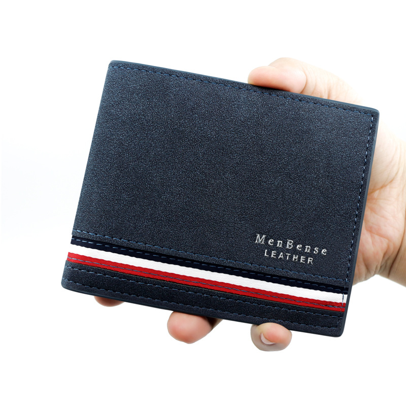 Luxury Lifestyle Photography - Carteiras masculinas curtas com zíper, bolso