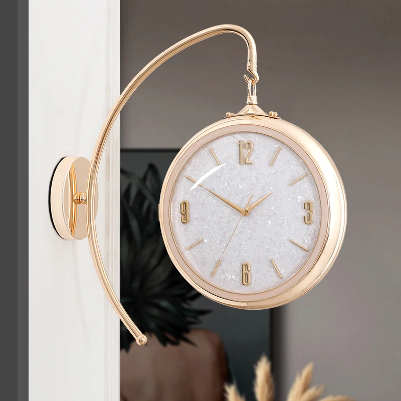 Luxury Lifestyle Aesthetic - Relógios de parede de luxo nórdicos,