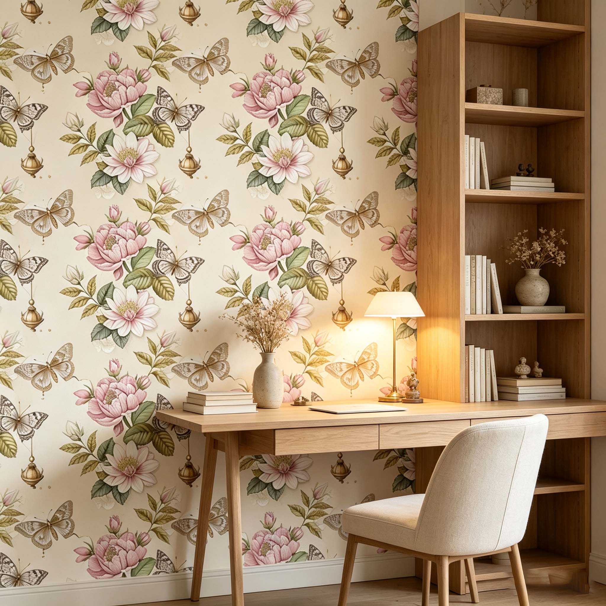 Papel de Parede Retro de Luxo  - Luxury Lifestyle Furniture avaliação e preço