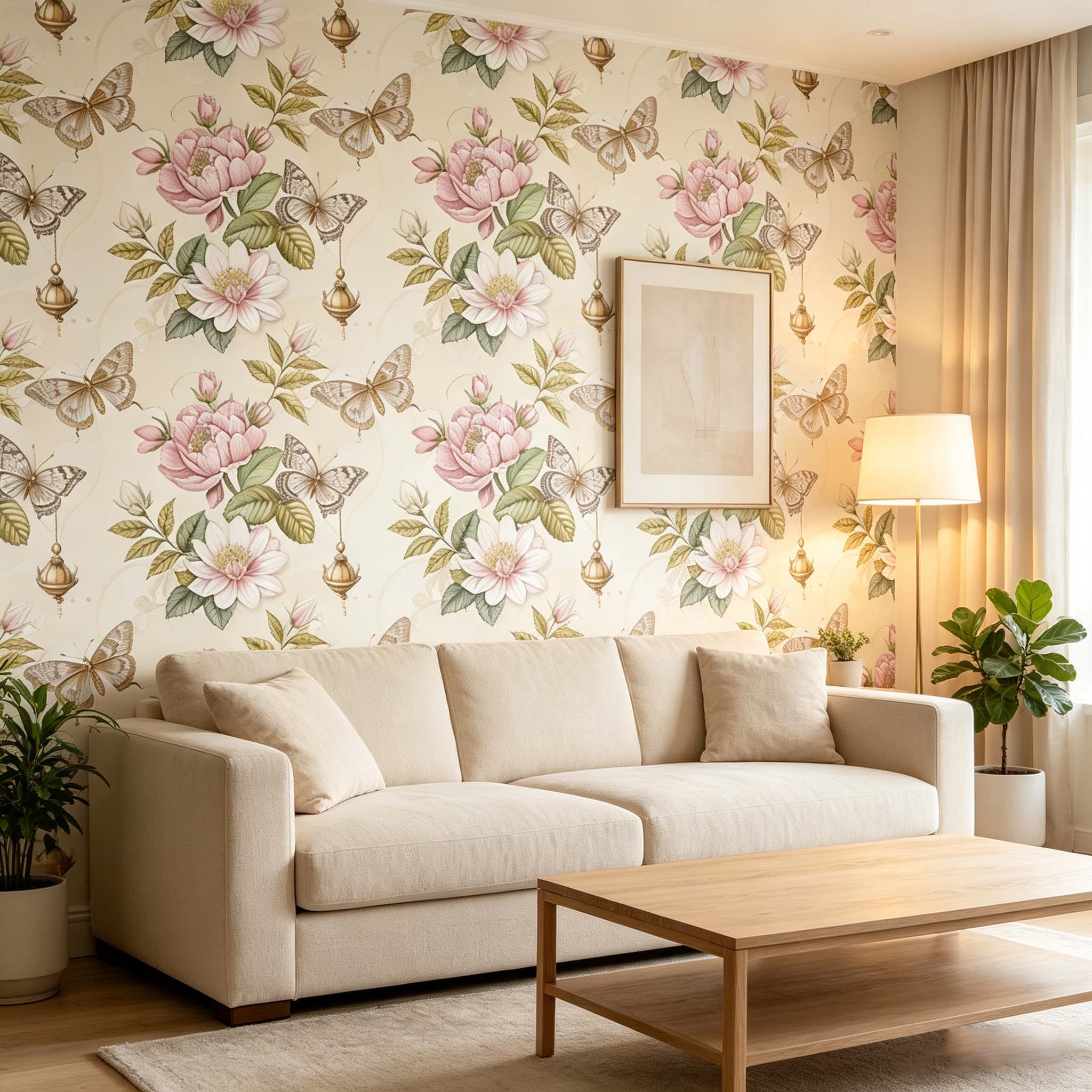 Papel de Parede Retro de Luxo  - Luxury Lifestyle Furniture avaliação e preço