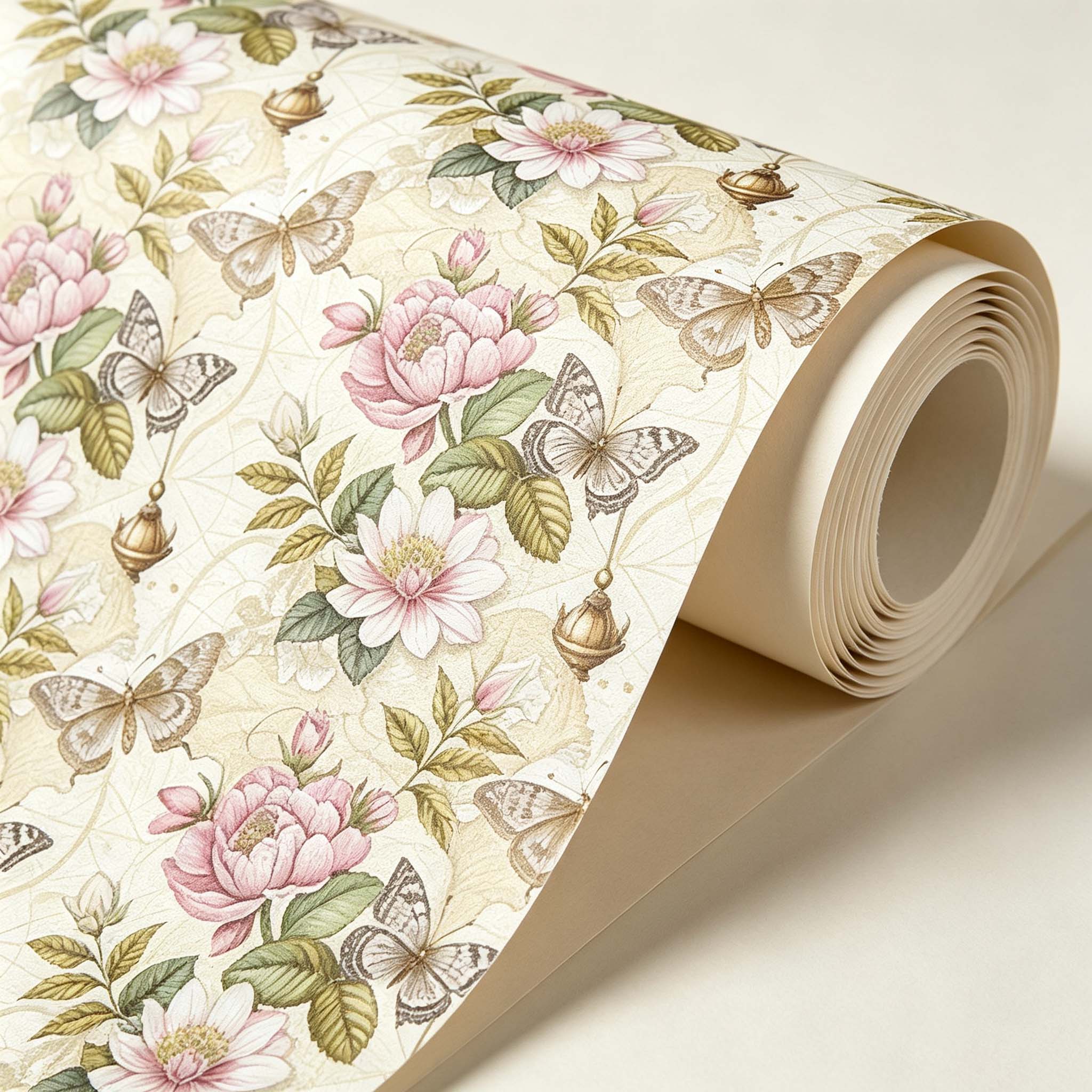 Papel de Parede Retro de Luxo  - Luxury Lifestyle Furniture avaliação e preço